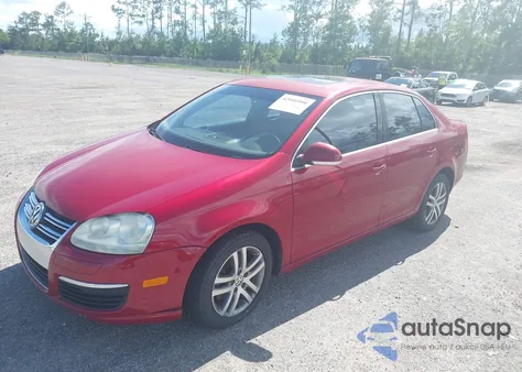 2006 Volkswagen Jetta 2.5 из США, поврежденный, VIN 3VWSF71K46M658598